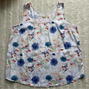 Faded Glory | Lightweight Floral Tank